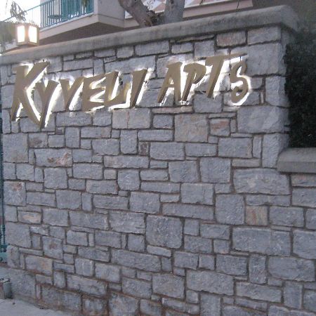 Kyveli Hotel Apartments Vrontádos Exterior foto